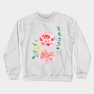 Peony flower Crewneck Sweatshirt